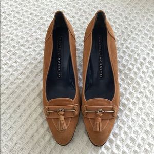 FRATELLI ROSSETTI suede pumps